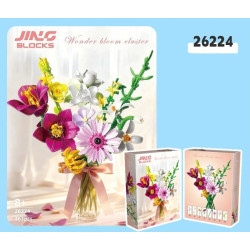 Fine bricks 26224 Wonder Bloom Clusler Xếp hình lắp ráp ghép mô hình Tất cả mọi thứ