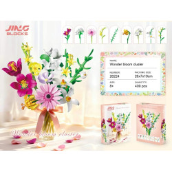 Fine bricks 26224 Wonder Bloom Clusler Xếp hình lắp ráp ghép mô hình Tất cả mọi thứ