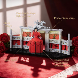 Amaing block 50003 Cosmic Queen Live Xếp hình lắp ráp ghép mô hình vở opera nữ hoàng vũ trụ