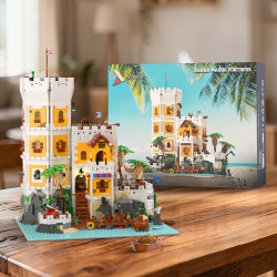 Xbert 66095 Sierra Madre Fortress Xếp hình lắp ráp ghép mô hình pháo đài biển