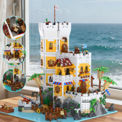 Xbert 66095 Sierra Madre Fortress Xếp hình lắp ráp ghép mô hình pháo đài biển