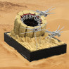 Xbert 66171 Sandworm Strike Xếp hình lắp ráp ghép mô hình cuộc tấn công của giun cát