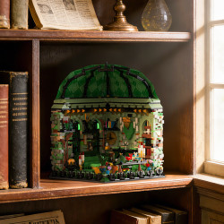 Xbert 66192 Common Room Xếp hình lắp ráp ghép mô hình Harry Potter: Phòng sinh hoạt chung của Slytherin