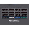 MouldKing 27134 Subaru Impresa Xếp hình lắp ráp ghép mô hình Xe đua Impresa WRC2004