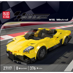 MouldKing 27117 Xếp hình lắp ráp ghép mô hình Xe thể thao Mistral W16