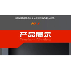 MouldKing 24090 Aircraft Transport Truck Xếp hình lắp ráp ghép mô hình Mini World: Xe tải vận chuyển máy bay