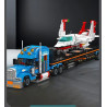 MouldKing 24090 Aircraft Transport Truck Xếp hình lắp ráp ghép mô hình Mini World: Xe tải vận chuyển máy bay