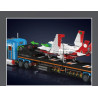 MouldKing 24090 Aircraft Transport Truck Xếp hình lắp ráp ghép mô hình Mini World: Xe tải vận chuyển máy bay