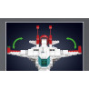 MouldKing 24090 Aircraft Transport Truck Xếp hình lắp ráp ghép mô hình Mini World: Xe tải vận chuyển máy bay