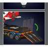 MouldKing 24090 Aircraft Transport Truck Xếp hình lắp ráp ghép mô hình Mini World: Xe tải vận chuyển máy bay