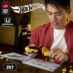 Mattel Brick Shop JFR88 Hot Wheels ’07 Honda S2000 Xếp hình lắp ráp ghép mô hình Hot Wheels Honda S2000 1:32
