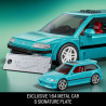 Mattel Brick Shop JHF62 Hot Wheels Custom ’90 Honda Civic Ef Xếp hình lắp ráp ghép mô hình Speed ​​Class Hot Wheels Custom '90 Honda Civic EF 1:32
