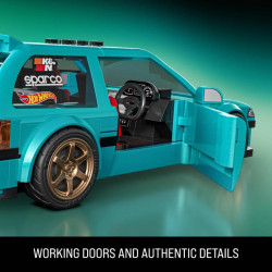 Mattel Brick Shop JHF62 Hot Wheels Custom ’90 Honda Civic Ef Xếp hình lắp ráp ghép mô hình Speed ​​Class Hot Wheels Custom '90 Honda Civic EF 1:32