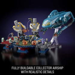 Mattel Brick Shop JMB30 Masters of the Universe Attack of the Collector Xếp hình lắp ráp ghép mô hình He-Man: Trận chiến của những người sưu tầm