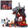 Mattel Brick Shop JMB31 Masters of the Universe Clash at Snake Mountain Xếp hình lắp ráp ghép mô hình Người khổng lồ của vũ trụ: Cuộc thách đấu ở Núi Rắn
