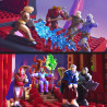 Mattel Brick Shop JMB31 Masters of the Universe Clash at Snake Mountain Xếp hình lắp ráp ghép mô hình Người khổng lồ của vũ trụ: Cuộc thách đấu ở Núi Rắn