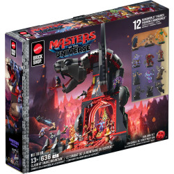 Mattel Brick Shop JMB31 Masters of the Universe Clash at Snake Mountain Xếp hình lắp ráp ghép mô hình Người khổng lồ của vũ trụ: Cuộc thách đấu ở Núi Rắn
