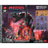 Mattel Brick Shop JMB31 Masters of the Universe Clash at Snake Mountain Xếp hình lắp ráp ghép mô hình Người khổng lồ của vũ trụ: Cuộc thách đấu ở Núi Rắn