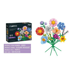 Fine bricks 26003 Elegant Bouquet Xếp hình lắp ráp ghép mô hình bó hoa thanh lịch