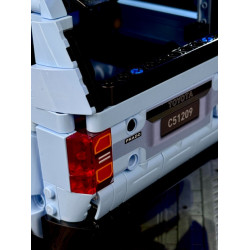 CaDA DoubleE C51209 Toyota PRADO (2024 Land Cruiser J250) Xếp hình lắp ráp ghép mô hình SUV Toyota Prado 1:14