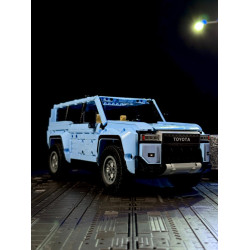 CaDA DoubleE C51209 Toyota PRADO (2024 Land Cruiser J250) Xếp hình lắp ráp ghép mô hình SUV Toyota Prado 1:14