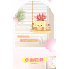toy generation 8869 Xếp hình lắp ráp ghép mô hình Chậu Cây Đu Đưa Dễ Thương 8 Loại