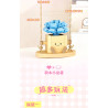 toy generation 8869 Xếp hình lắp ráp ghép mô hình Chậu Cây Đu Đưa Dễ Thương 8 Loại