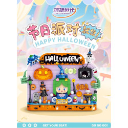 toy generation 36090 Xếp hình lắp ráp ghép mô hình Bữa tiệc chủ đề Halloween