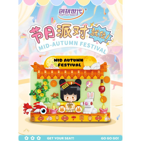 toy generation 36092 Xếp hình lắp ráp ghép mô hình Bữa tiệc chủ đề Trung thu
