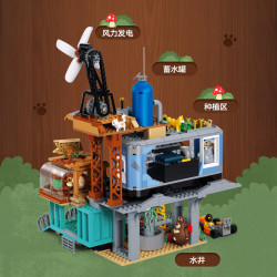 Pleyerid M38-P8097 Xếp hình lắp ráp ghép mô hình Cửa hàng tiện lợi Xiongdazi