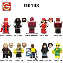 G brand G0198 G brand GH0762 G brand GH0763 G brand GH0764 G brand GH0765 G brand GH0766 G brand GH0767 G brand GH0768 G brand GH0769 G brand GH0770 G brand GH0771 Xếp hình lắp ráp ghép mô hình The Defenders 10 nhân vật nhỏ