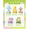 Mixue Ice City XWZB-25228 Xếp hình lắp ráp ghép mô hình Mixue Ice City Snow King Flower Paradise: Rainbow Spin Cup