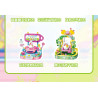 Mixue Ice City XWZB-25228 Xếp hình lắp ráp ghép mô hình Mixue Ice City Snow King Flower Paradise: Rainbow Spin Cup