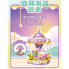Mixue Ice City XWZB-25228 Xếp hình lắp ráp ghép mô hình Mixue Ice City Snow King Flower Paradise: Rainbow Spin Cup
