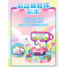 Mixue Ice City XWZB-25228 Xếp hình lắp ráp ghép mô hình Mixue Ice City Snow King Flower Paradise: Rainbow Spin Cup