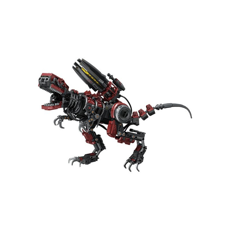 Sekensha 531002 Mecha Dinosaur：The Annihilator Rex Xếp hình lắp ráp ghép mô hình Giáp rồng hạng nặng: Giáp tên lửa Zhenxiao Tyrannosaurus