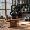 Pantasy 85053 Coffee Grinder Xếp hình lắp ráp ghép mô hình Bộ sưu tập Retro: Máy xay cà phê bánh đà lớn cổ điển