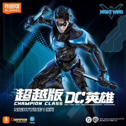 BLOKEES 75673 Nightwing Xếp hình lắp ráp ghép mô hình Anh hùng DC ngoài 03 Nightwing
