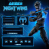 BLOKEES 75673 Nightwing Xếp hình lắp ráp ghép mô hình Anh hùng DC ngoài 03 Nightwing