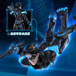 BLOKEES 75673 Nightwing Xếp hình lắp ráp ghép mô hình Anh hùng DC ngoài 03 Nightwing