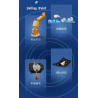 MOYU BLOCK MY97092 Garibbean Navigation Diary Xếp hình lắp ráp ghép mô hình Nhật ký hành trình Caribbean