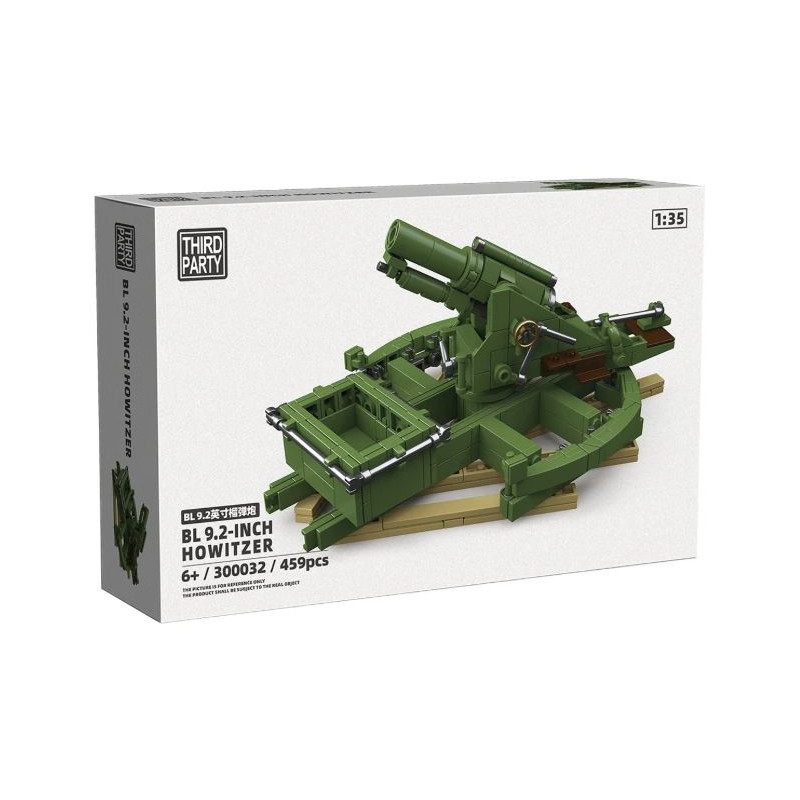 ThirdParty 300032 BL 9.2-Inch Howitzer Xếp hình lắp ráp ghép mô hình Pháo BL9.2 inch 1:35