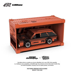 Pibo PB8862 Xếp hình lắp ráp ghép mô hình Simon Magic Garage LISHOU Li Shou xe độ