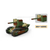ThirdParty 300035 Renault FT Machine-Gun   Anti-Tank Xếp hình lắp ráp ghép mô hình Loại súng máy Renault FT, loại chống tăng Renault FT 1:35