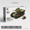ThirdParty 300035 Renault FT Machine-Gun   Anti-Tank Xếp hình lắp ráp ghép mô hình Loại súng máy Renault FT, loại chống tăng Renault FT 1:35