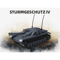 ThirdParty 300034 Sturmgeschutz IV Xếp hình lắp ráp ghép mô hình Súng tấn công số 4