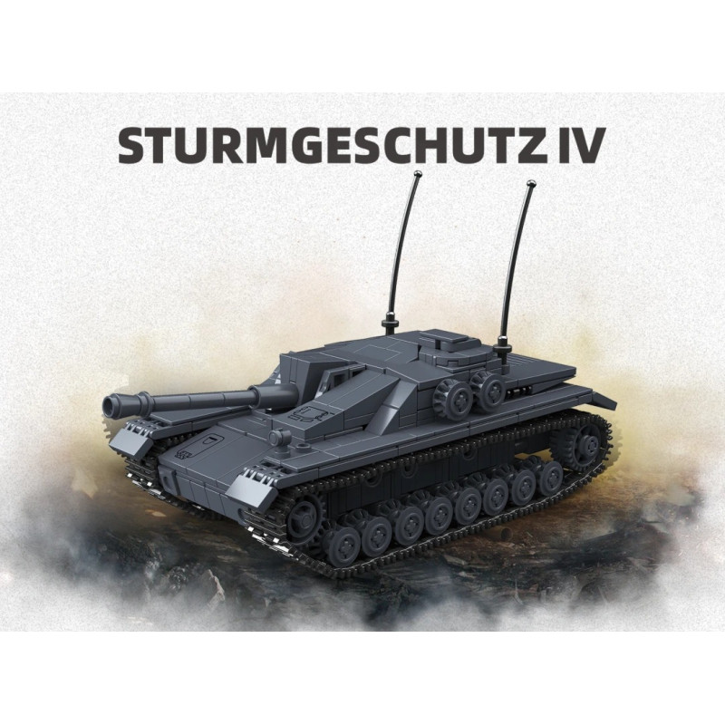 ThirdParty 300034 Sturmgeschutz IV Xếp hình lắp ráp ghép mô hình Súng tấn công số 4