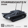 ThirdParty 300034 Sturmgeschutz IV Xếp hình lắp ráp ghép mô hình Súng tấn công số 4