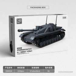 ThirdParty 300034 Sturmgeschutz IV Xếp hình lắp ráp ghép mô hình Súng tấn công số 4