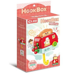toy generation 36122 HookBox Xếp hình lắp ráp ghép mô hình Hộp móc dễ thương: móc máy làm bánh mì